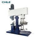 Double shaft butterfly mixing making machine for ink